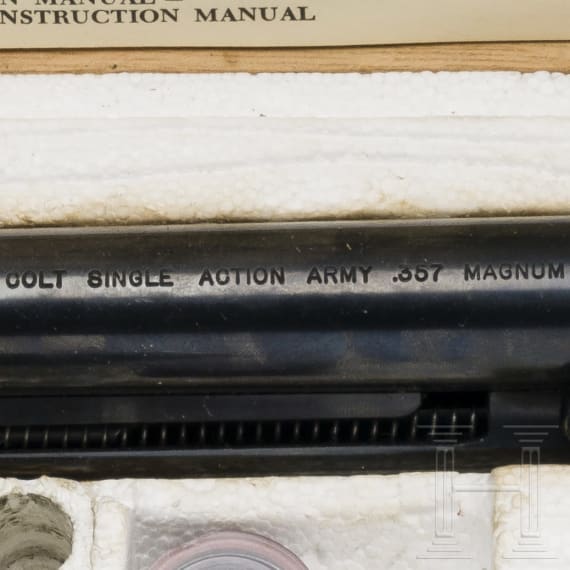 Colt, Mod. Single Action Army, im Kasten