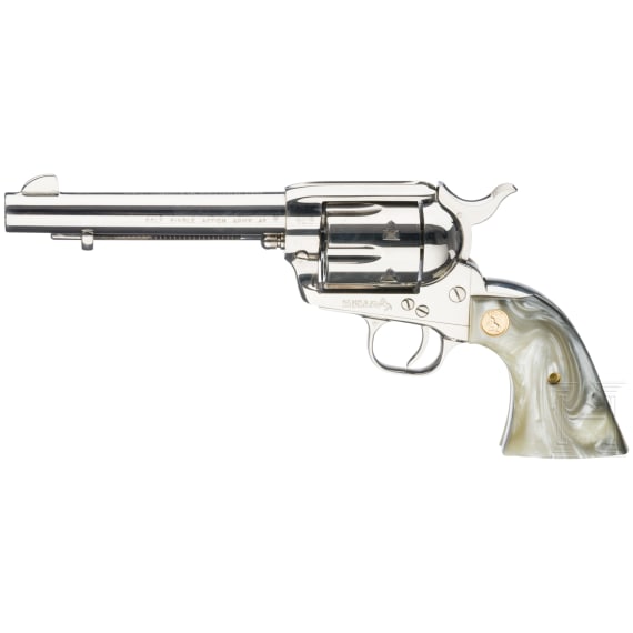 Colt SAA, Mod. 1873, vernickelt