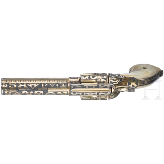 Colt Single Action Army, graviert