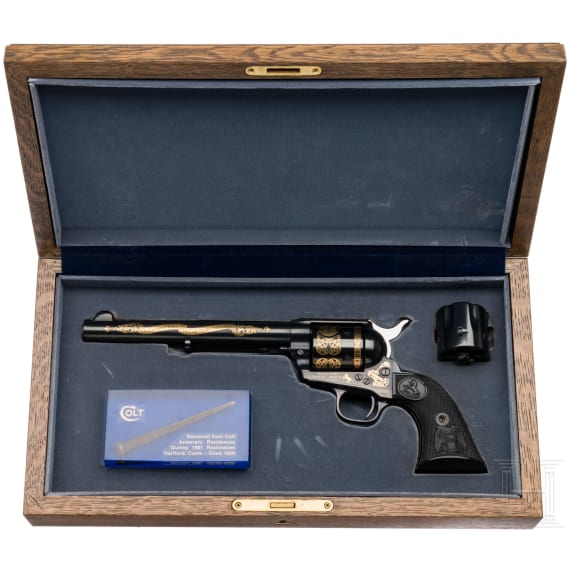 Colt, Mod. Single Action Army "Rusty Nail", in Schatulle