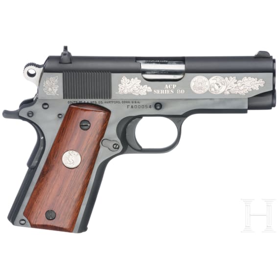 Colt ACP Series 80 "Officer's Commencement Issue", in Schatulle