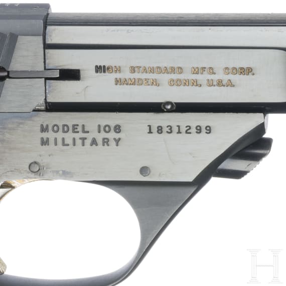 High Standard Mod. 106 Military Supermatic Trophy