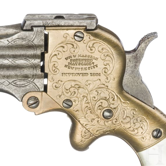 Marston Three-Barrel Deringer