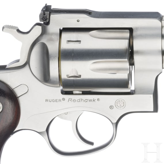 Ruger Redhawk, stainless, im Koffer