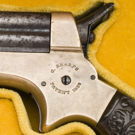 Sharps Mod. 4-Shot Pepperbox, in Box