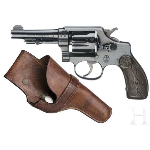 Smith & Wesson, Mod. Hand Ejector, im Holster