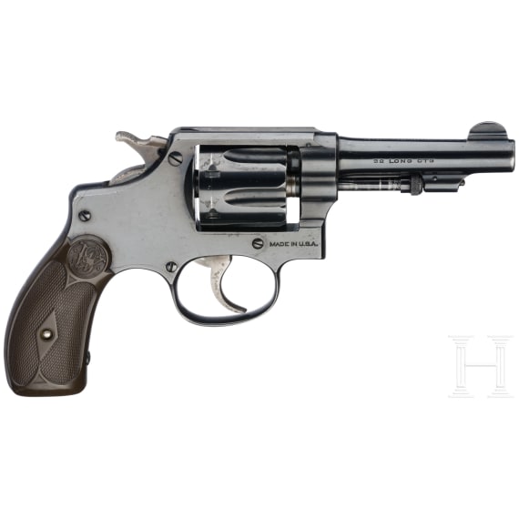 Smith & Wesson, Mod. Hand Ejector, im Holster