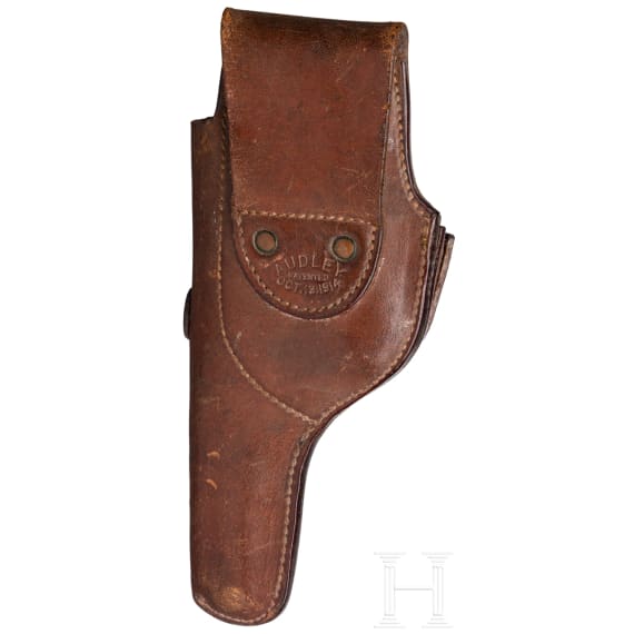 Smith & Wesson, Mod. Hand Ejector, im Holster