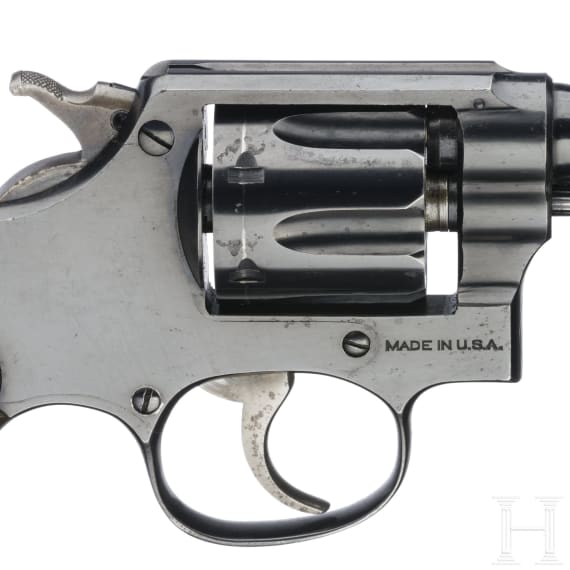 Smith & Wesson, Mod. Hand Ejector, im Holster