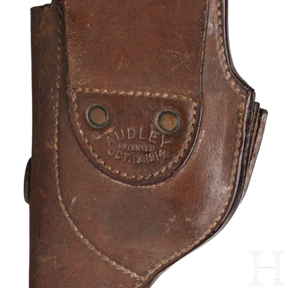 Smith & Wesson, Mod. Hand Ejector, im Holster