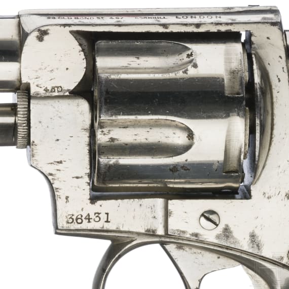 Silver & Fletchers Patent Revolver "The Expert"