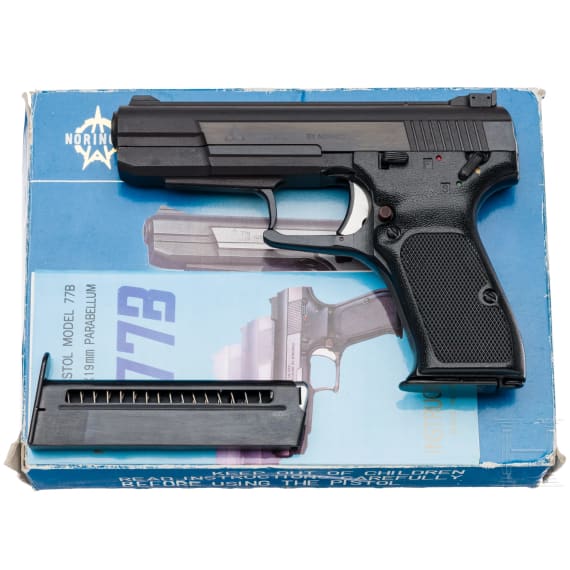 Einhandpistole Norinco Mod. 77B, im Karton