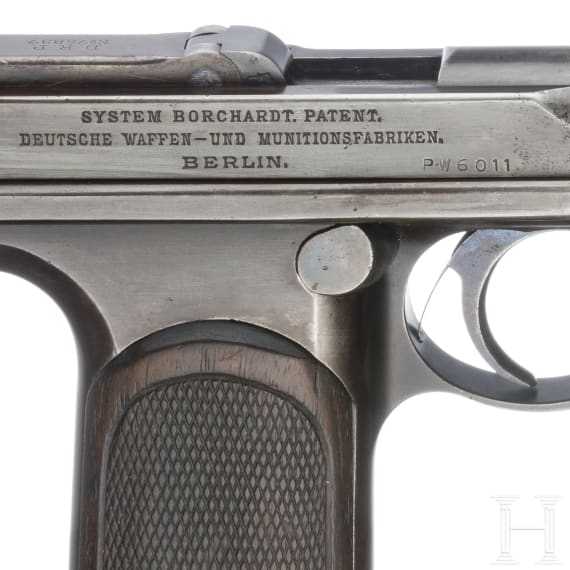 Borchard, Mod. C 93, DWM, im Koffer