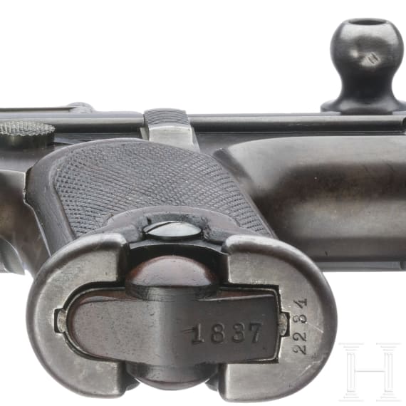 Borchard, Mod. C 93, DWM, im Koffer