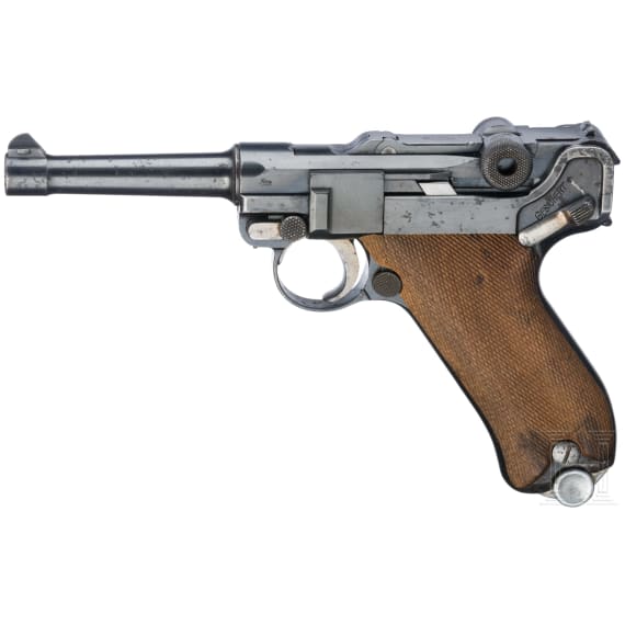 Parabellum, Mod. 08, DWM, Commercial, ohne Kammerfang