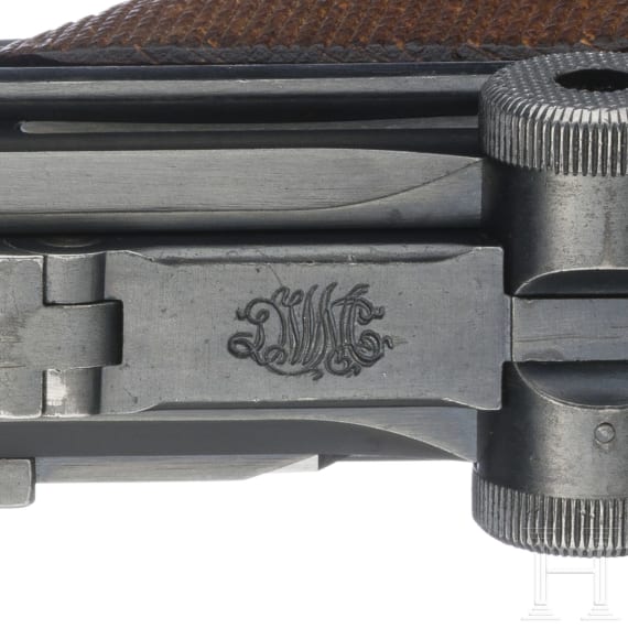 Parabellum DWM Commercial, mit Holster