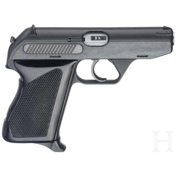 Heckler & Koch, Mod. HK 4, im Karton, mit Austauschlauf