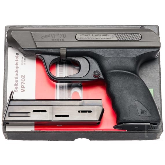 Heckler & Koch, Mod. VP 70 Z, mit Anschlagschaft, im Karton