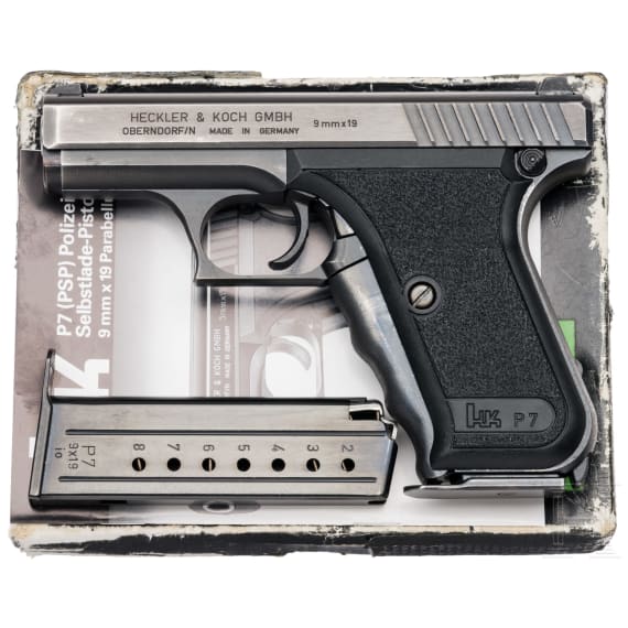 Heckler & Koch, Mod. P7, im Karton