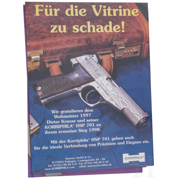 Korriphila Mod. HSP 701, Volldamast, lange Sportausf&uuml;hrung 5", Intertex