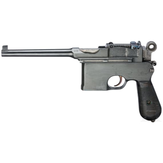 Mauser, Mod. C 96 "Large Ring Hammer Flatside"