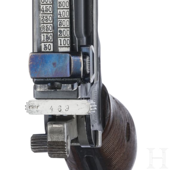 Mauser, Mod. C96, im Anschlagkasten