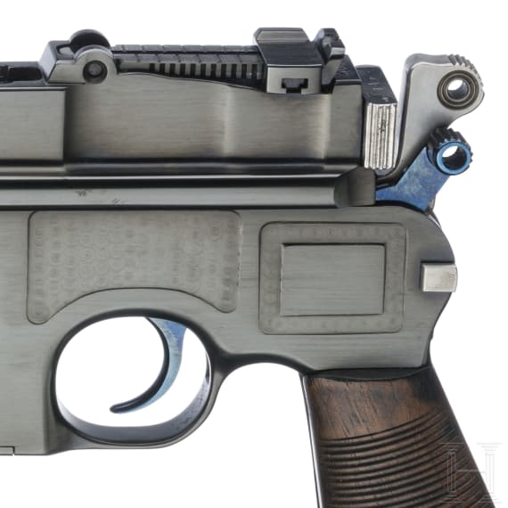 Mauser, Mod. C96/30, mit Anschlagkasten