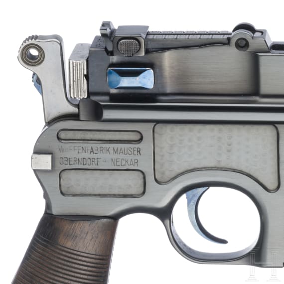 Mauser, Mod. C96/30, mit Anschlagkasten