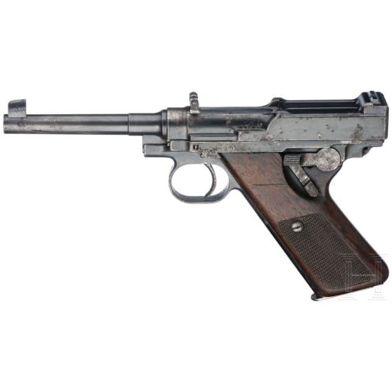 Mauser C06/08 Versuchspistole mit St&uuml;tzklappenverriegelung