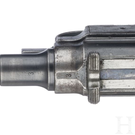Mauser C06/08 Versuchspistole mit St&uuml;tzklappenverriegelung