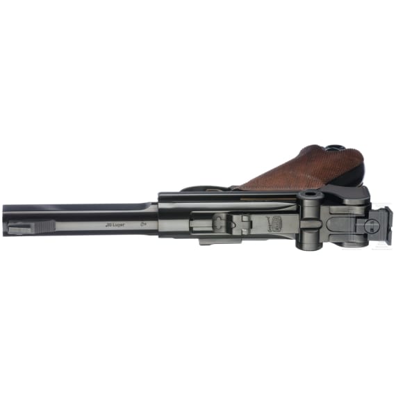 Parabellum, Sportmodell, Mauser, 1. Serie, im Karton