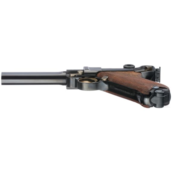 Parabellum, Sportmodell, Mauser, 1. Serie, im Karton