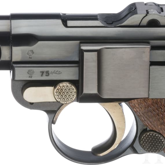 Parabellum, Sportmodell, Mauser, 1. Serie, im Karton