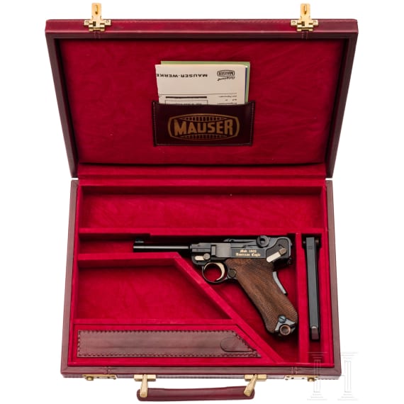 Parabellum, Mod. 1902 "American Eagle", Mauser, im Koffer