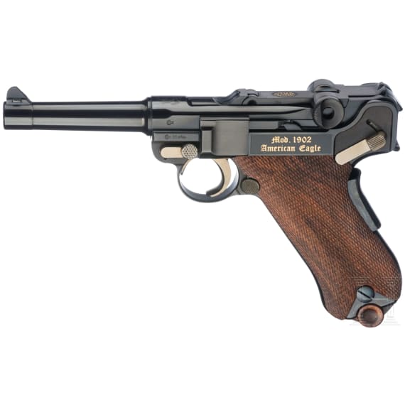 Parabellum, Mod. 1902 "American Eagle", Mauser, im Koffer