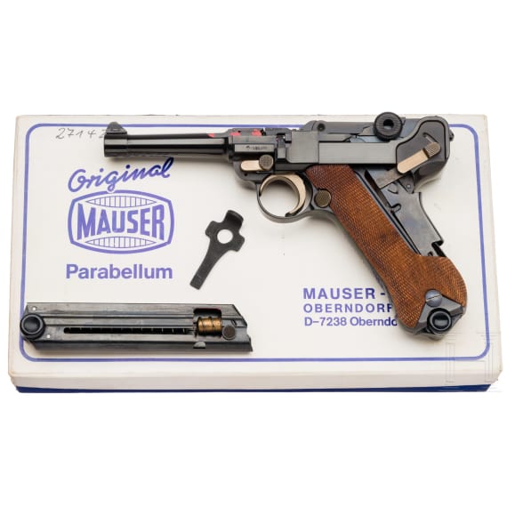 Parabellum 06/73, Mauser, Schnittmodell, im Karton