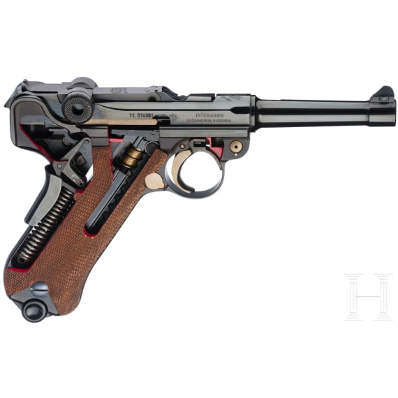 Parabellum 06/73, Mauser, Schnittmodell, im Karton