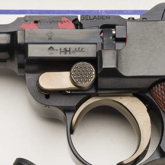 Parabellum 06/73, Mauser, Schnittmodell, im Karton