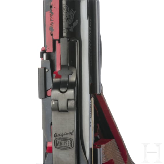 Parabellum 06/73, Mauser, Schnittmodell, im Karton