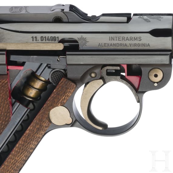 Parabellum 06/73, Mauser, Schnittmodell, im Karton
