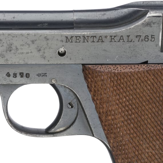 Menta-Pistole, sp&auml;te Ausf&uuml;hrung