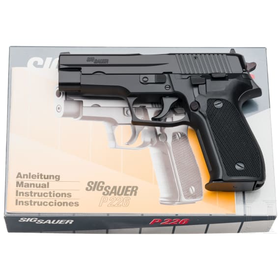 SIG Sauer, Mod. P226, Versuch, im Karton