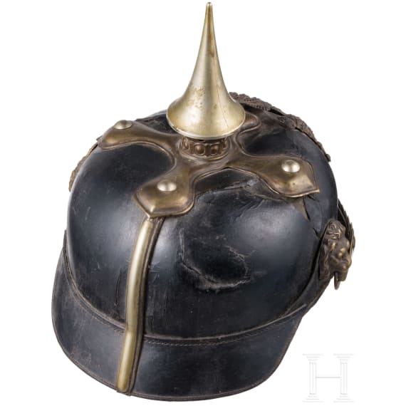 Helm f&uuml;r Angeh&ouml;rige der Gendarmerie, um 1890