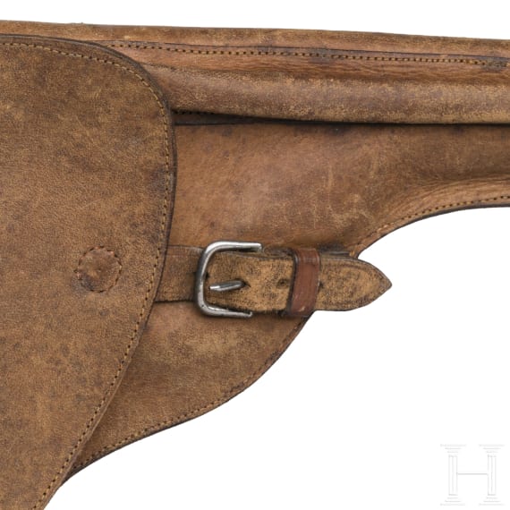Smith & Wesson Mod. Single-Shot Pistol, im Holster