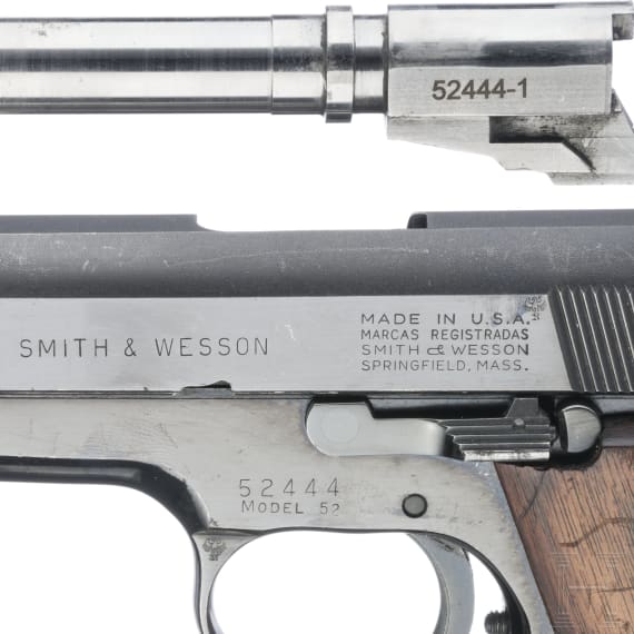 Smith & Wesson, Mod. 52, mit Austauschlauf