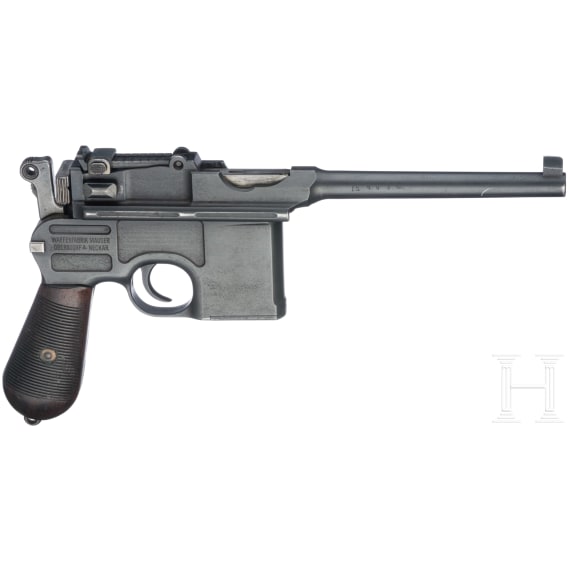 Mauser, Mod. C96, mit Anschlagkasten