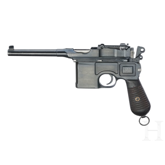 Mauser, Mod. C 96/30, mit Anschlagkasten