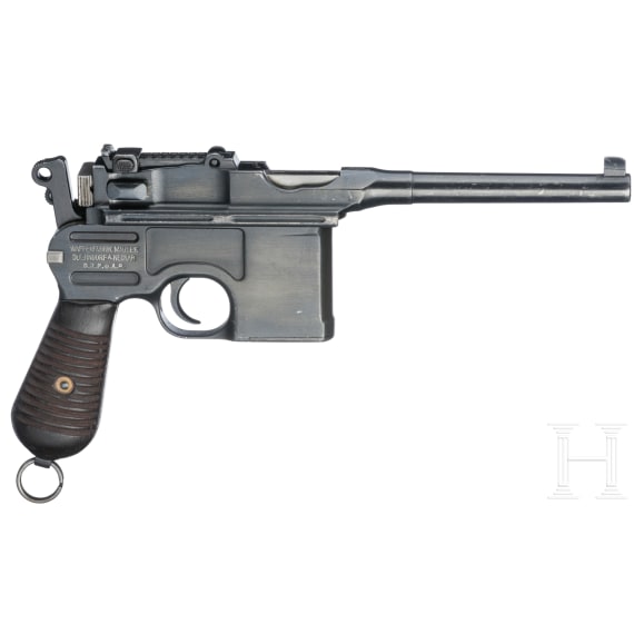 Mauser, Mod. C 96/30, mit Anschlagkasten