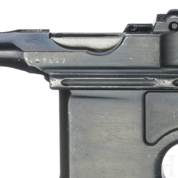 Mauser, Mod. C 96/30, mit Anschlagkasten