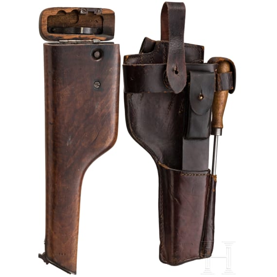 Mauser, Mod. C 96/30, mit Anschlagkasten